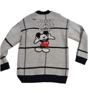 Disney Mickey Mouse Club Cardigan Mouseketeers grey size XS